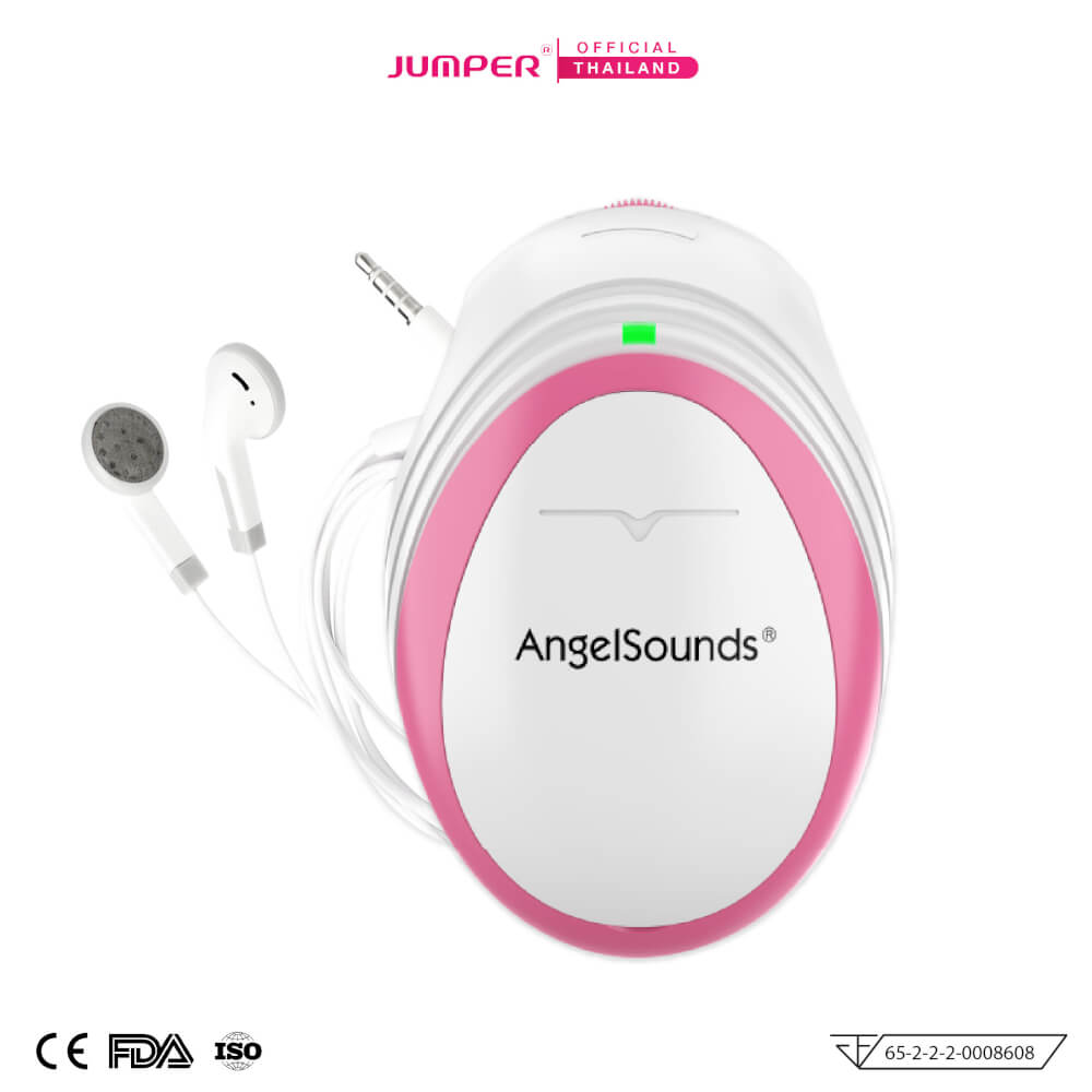 เครื่องฟังเสียงหัวใจทารกในครรภ์ JUMPER รุ่น 100S(MINI) มาตรฐานเยอรมัน รับประกัน 2 ปี_0